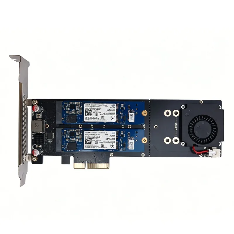 PCIE to M2 expansion card 4 disks  solid state drive south bridge split card X4 to 4 X1 M2