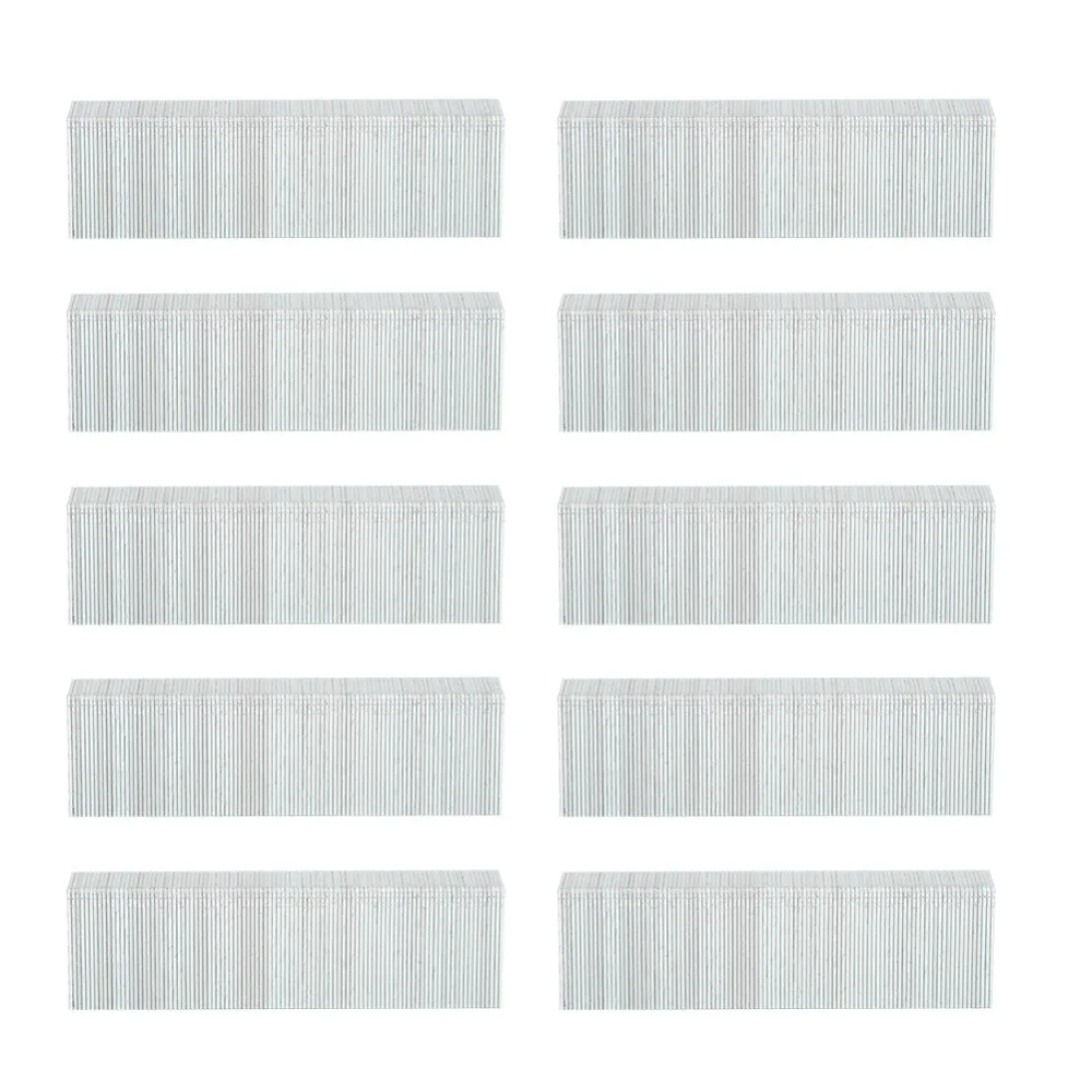 1000Pcs 23/23 Staple 23*12.85mm Galvanized Steel 23/23 Staple Strong Penetrating Power Rustproof Heavy Duty Staple Book Stapling