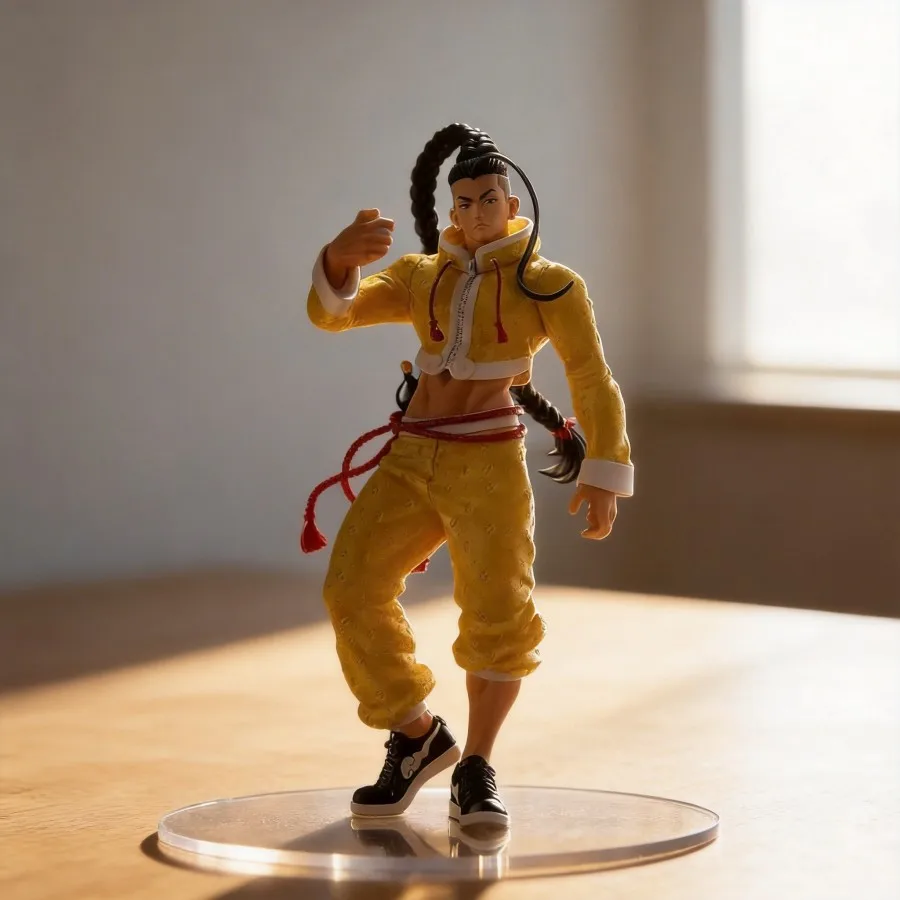 

Street Fighter Jamie Figure 17CM Anime Collectible for Desktop Decoration Ideal Gift for Fans Highly Detailed Design