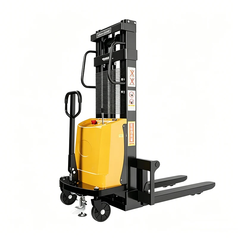 Electric Forklifts 1-Ton and 2-Ton Fully Electric Compact Lift Trucks, Stackers, Hydraulic Forklifts, Loading/Unload(Customized)