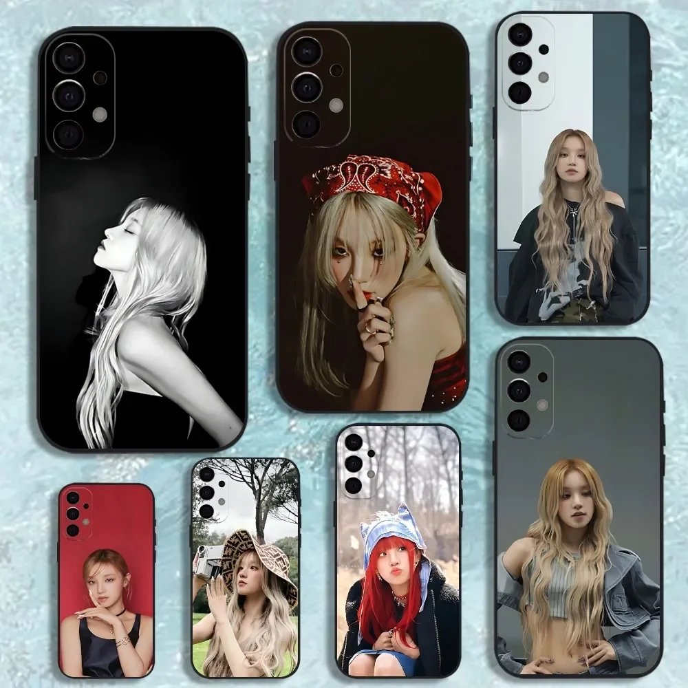 Singer Y-Yuqi Phone Case For Samsung S25,S24,S21,S22,S23,S30,Ultra,S20,Plus,Fe,Lite,Note,10,9,5G Black Cover