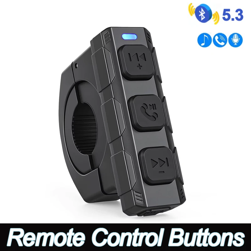 controle-remoto-inteligente-sem-fio-bluetooth-53-para-guidao-de-moto-carro-e-fone-de-ouvido-comando-multimidia-para-celular