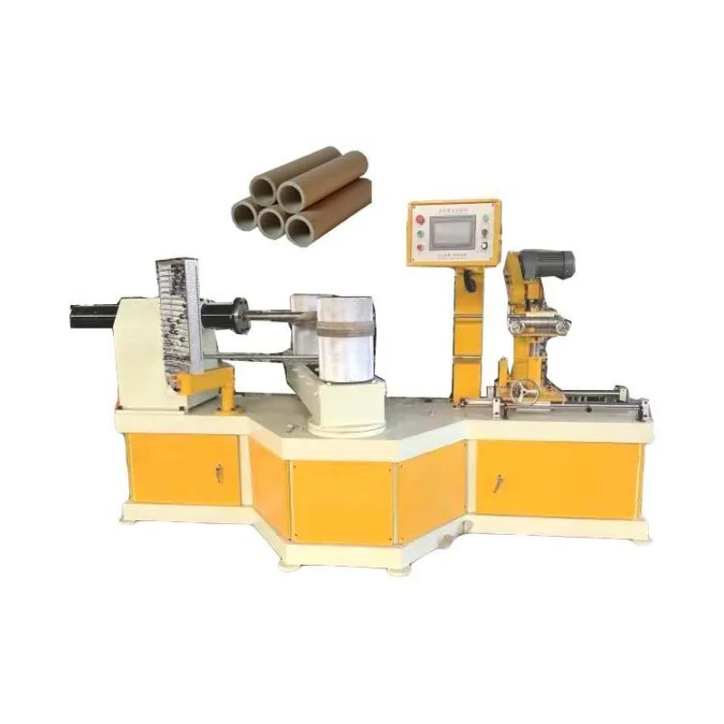 Fully Automatic Paper Tube Cutting Machine Toilet Roll Core Cutting Paper Tube Pipe Making Machine for Paper Core Cutter