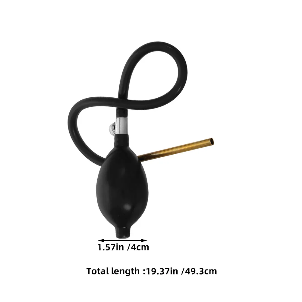 2Pcs Sugar Blower Pump Manual Candy Art Blowing Kit for Desserts Cake Decoration Sugar Sculpture Crafting Tools - view 2