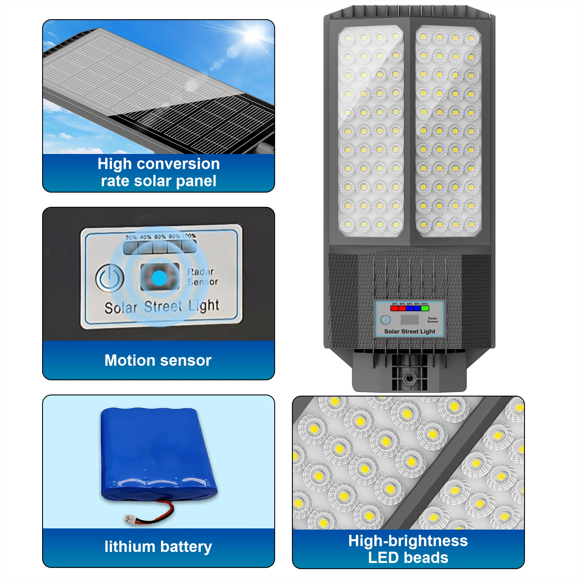2 Paket Lampu Jalan Tenaga Sur - Outdoor Lighting No Wiring ulasan dan harga