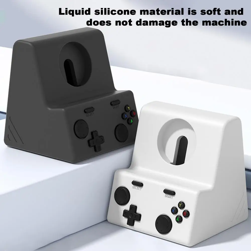 Силиконовая подставка для зарядного устройства для Apple Watch Series, док-станция, держатель зарядного кабеля, зарезервированный интерфейс, настольный держатель для часов