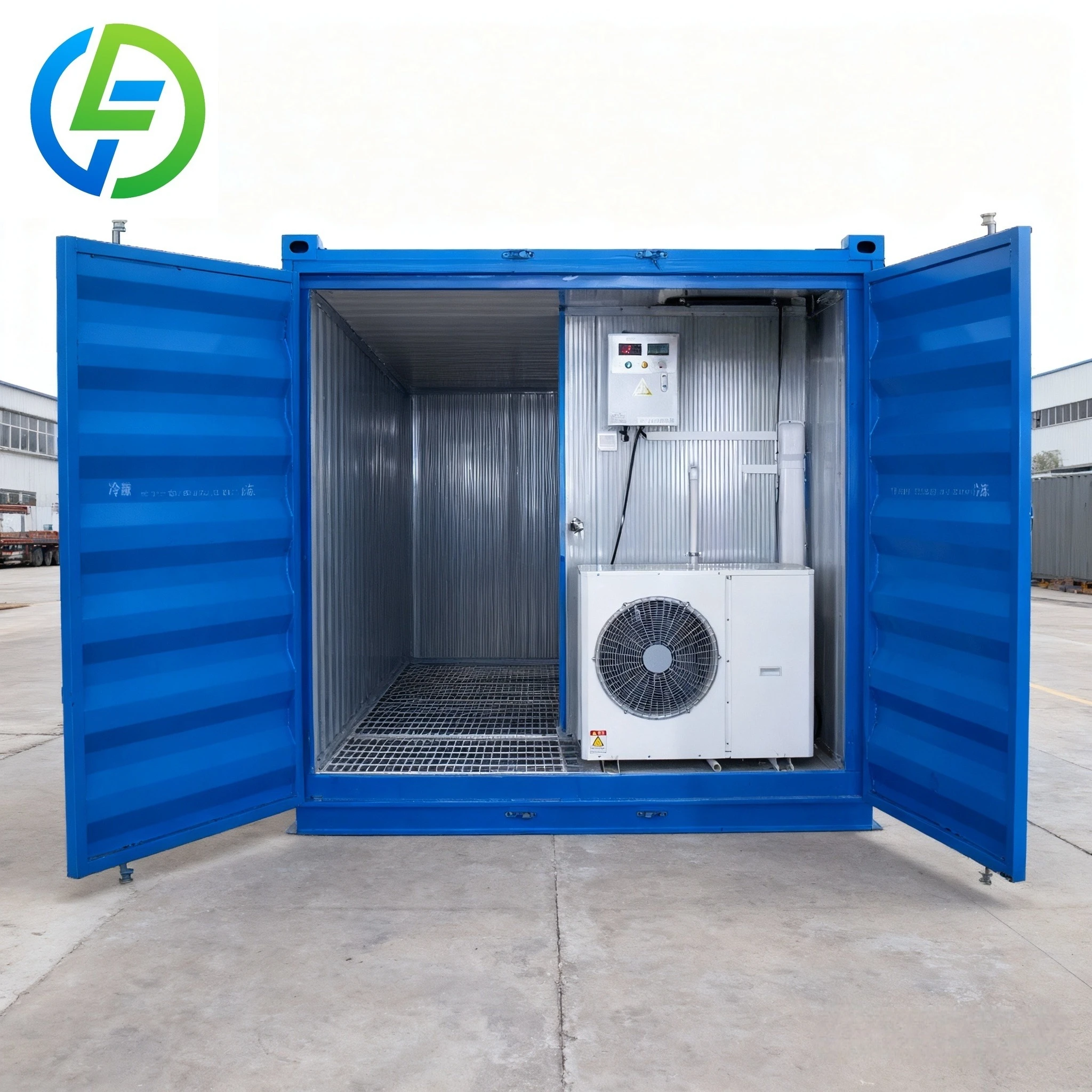 FOODLINE Integrated Solar Refrigerated Container One Set Solar Panel Battery Freezer Complete Farm Cold Chain Equipment