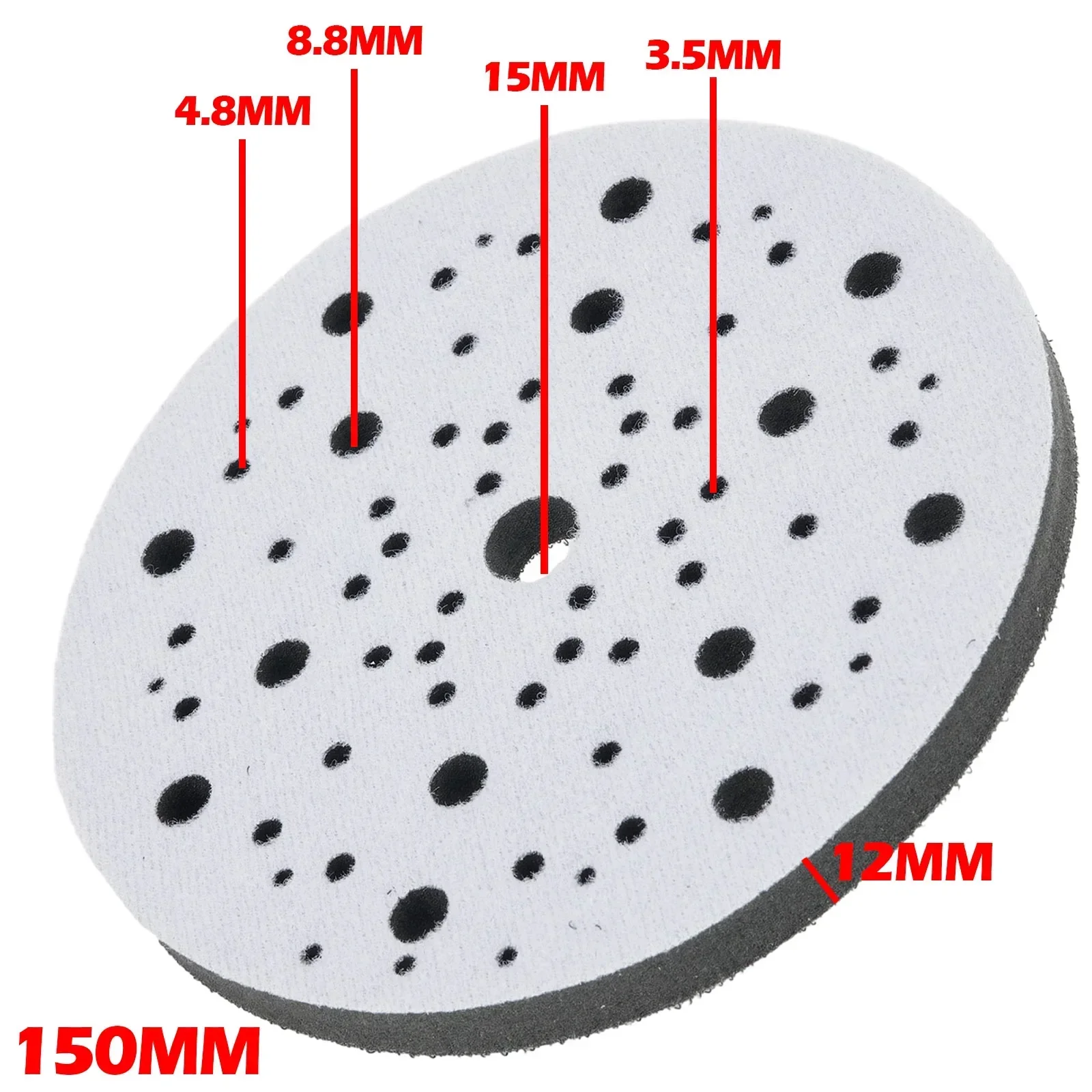 Sanding Discs Hook & Loop Polishing Pad Interface Pads 6