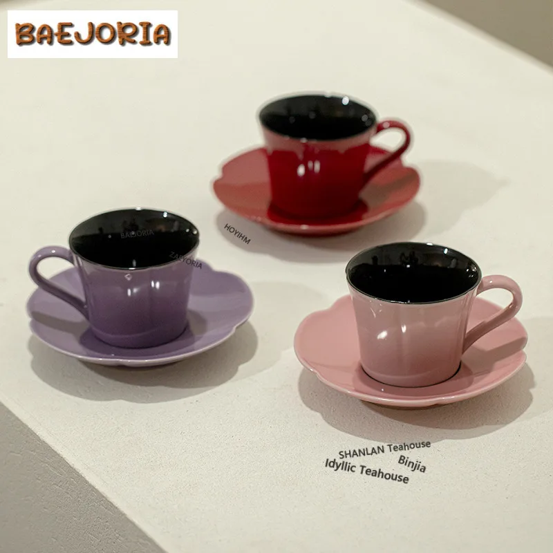 

Кружка для кофе Kui Kou премиум-класса 150 мл, чашка для завтрака с овсянкой, кружка для послеобеденного чая с подставкой, офисная кружка, предметы для чаепития, декоративный подарок