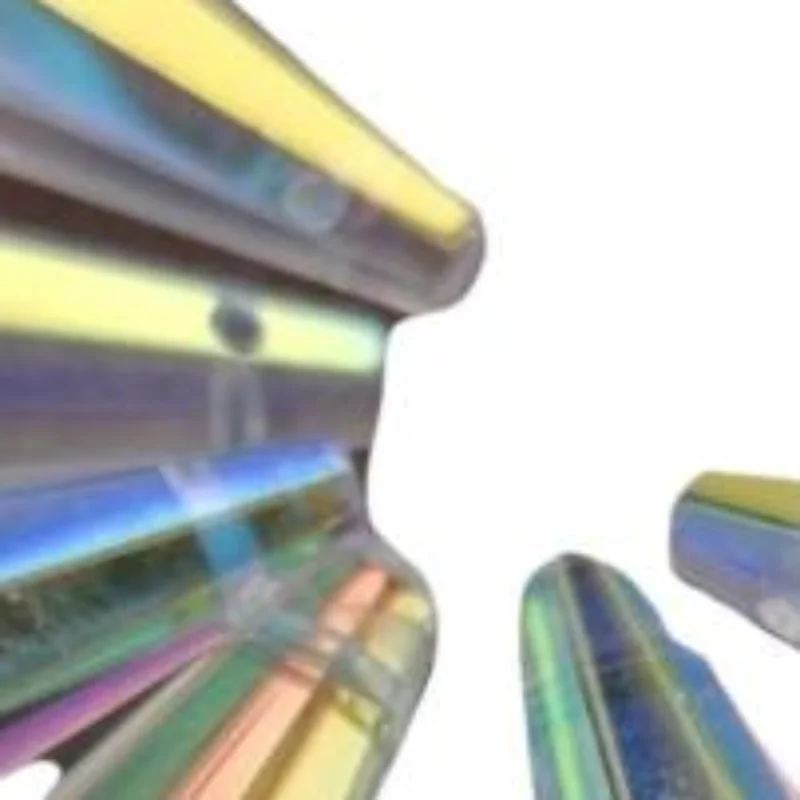5PCS Crystal Icicle Suncatcher Prisms Hanging Rainbow Maker Chandelier Replacement Drops DIY Lamp Candle Holder Curtain Pendant