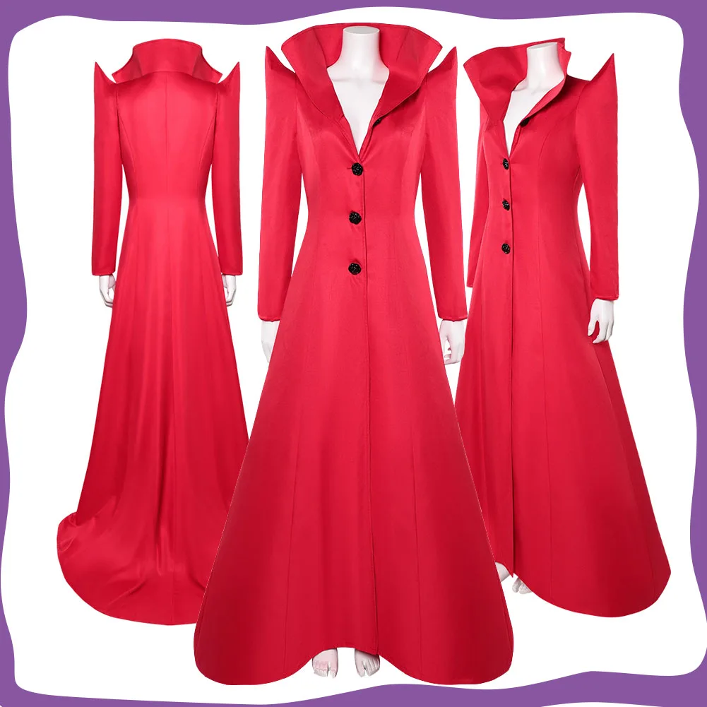 

Маскировка Ethel Cripps Косплей Костюм Женский Красный Тренч Фильм Песок Cos Мужская одежда для ролевых игр Хэллоуин Карнавальный костюм для вечеринки