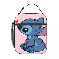 Ice Pack Picnic Storage In Love Leakproof Insulated Disney Lilo & Stitch Film Children's School Lunch Boxes Girl Kid