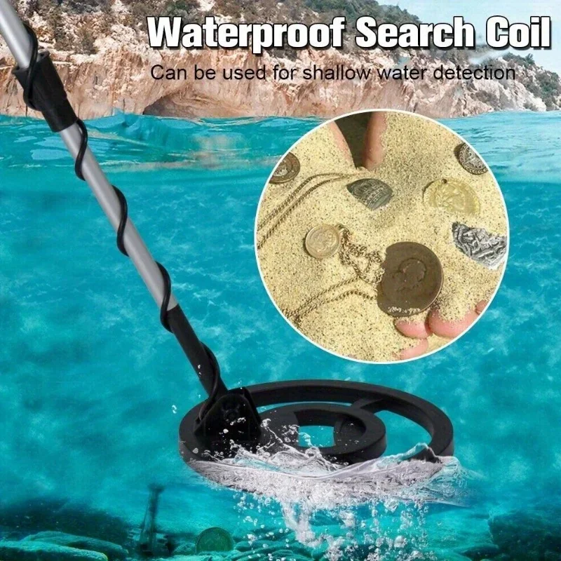 MD-4090 Professional Metal Detector Underground Gold Detector High Accuracy Metal Finder Waterproof Search Coil Seeker Treasure