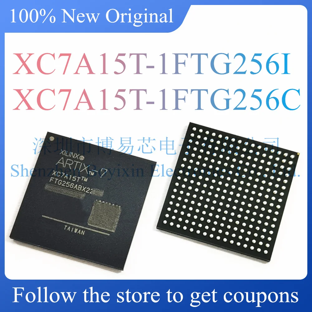 

NEW XC7A15T-1FTG256I XC7A15T-1FTG256C.Tested programmable logic device (CPLD/FPGA).