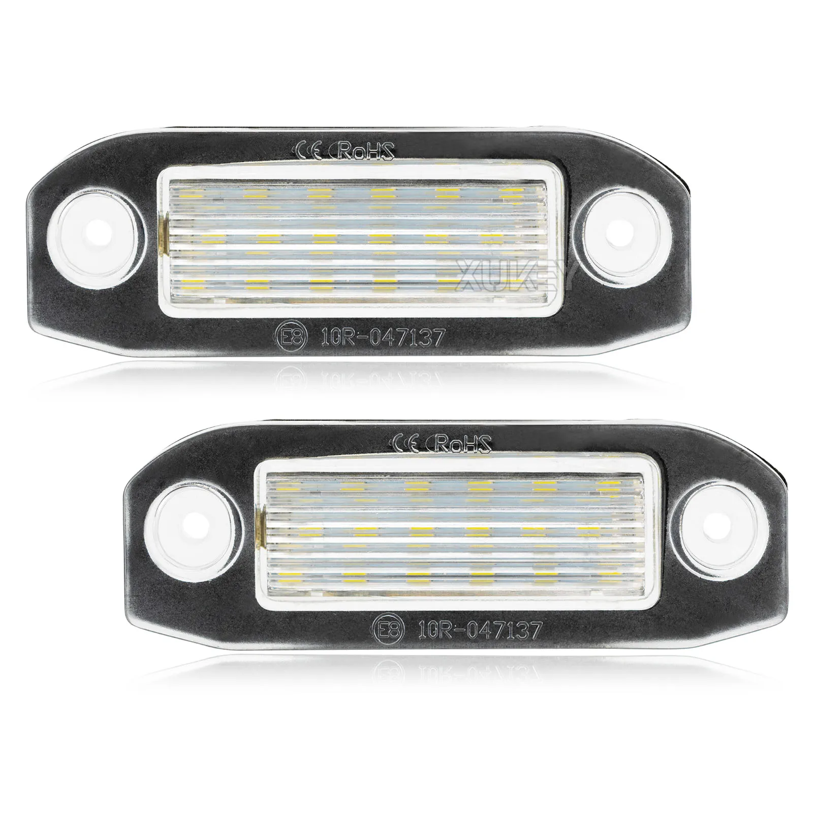 

2Pcs 12V Car License Plate Number Lights Canbus Error Free for Volvo S80 XC90 S40 V60 XC60 S60 C70 V50 XC70 V70