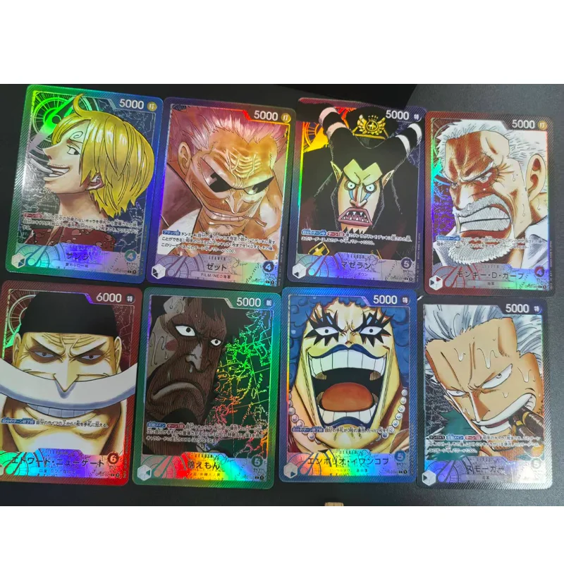 

Diy One Piece Op02 Японская версия Zephyr Magellan Sanji Garp Smoker Edward Newgate Kin E Mon Emporio Lvankov Аниме-карта