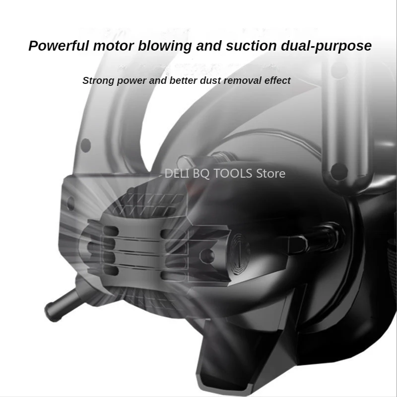 BUQU Electric Air Blower Handheld Leaf Blower Suction Computer Vacuum Cleaner Suck Dust Blow Home Car Air Blower Dust Removal