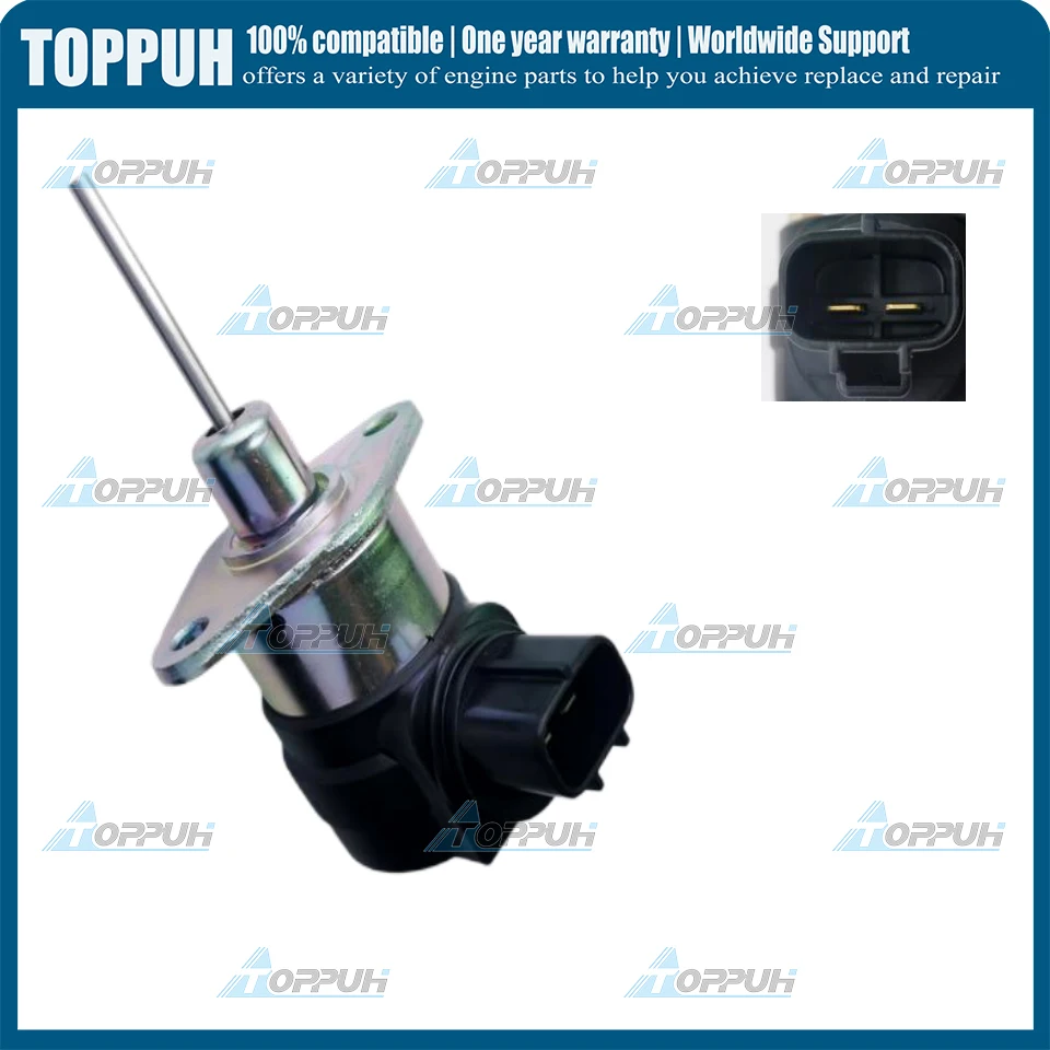 

1J880-60015 12V Fuel Shutoff Solenoid For Kubota