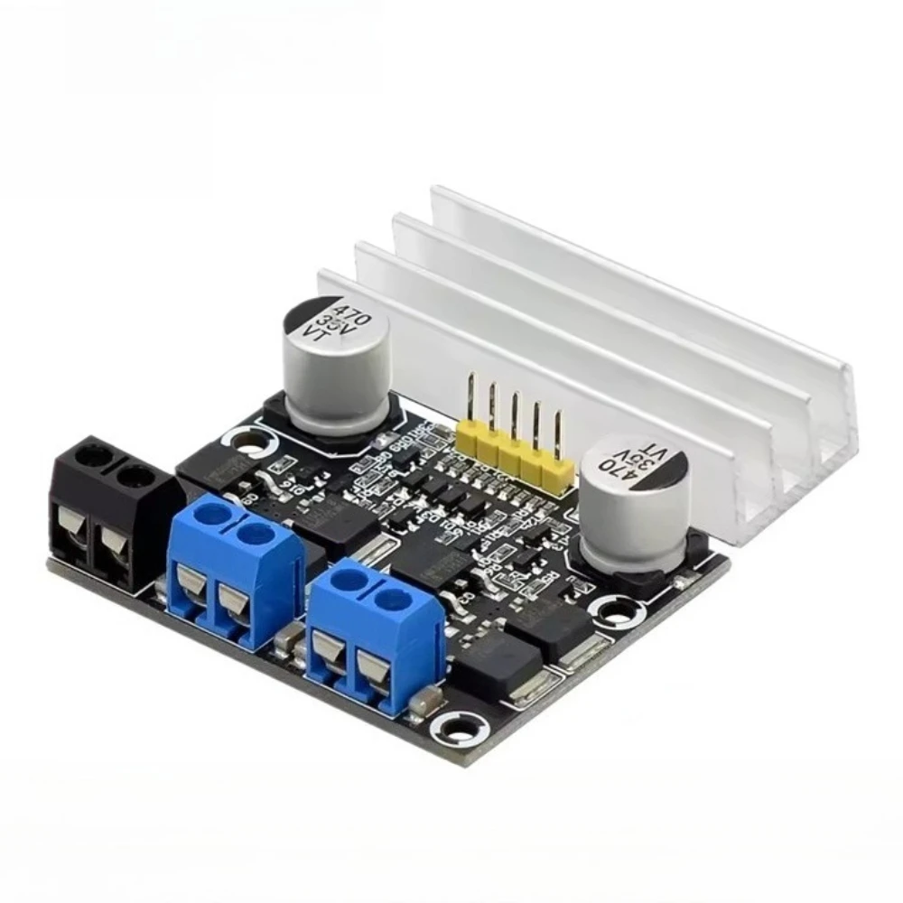 10A Dual DC Motor Driver Module 3 18V Forward Reverse PWM Speed Control Dimming Low Voltage High Current