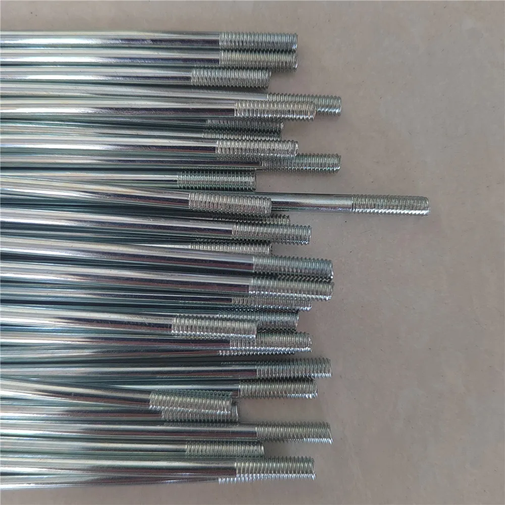 Electric Bicycle Spokes and Nipples, 10G Diameter, 3.0mm Length, 45-305mm, 40 PCs/Lot