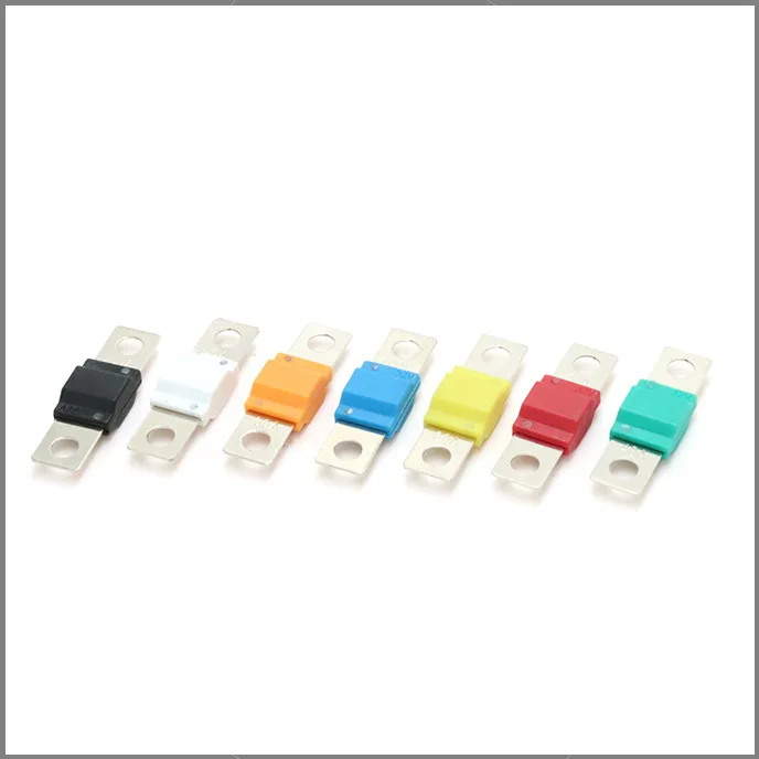 Cross-border hot-selling 32V 30A-200A car fork bolt small   fuse photovoltaic energy storage Midi Fuse