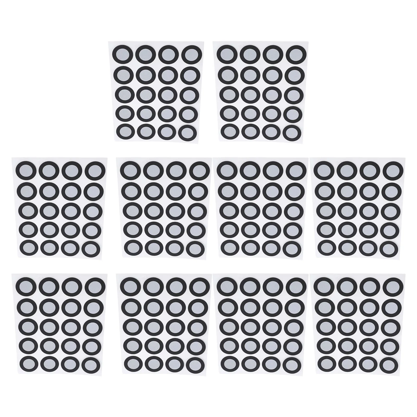 

200 шт. 3D-маркер для сканирования, внутренний диаметр 12 мм, внешний диаметр 19 мм, точная опорная точка для отслеживания и точка для маркировки диффузного отражения