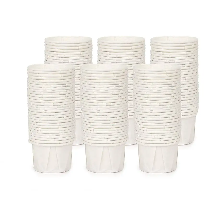 

Бумажные стаканчики для дегустации напитков и еды, 1 унция, для кетчупа, для причастия, упаковка 1000 штук