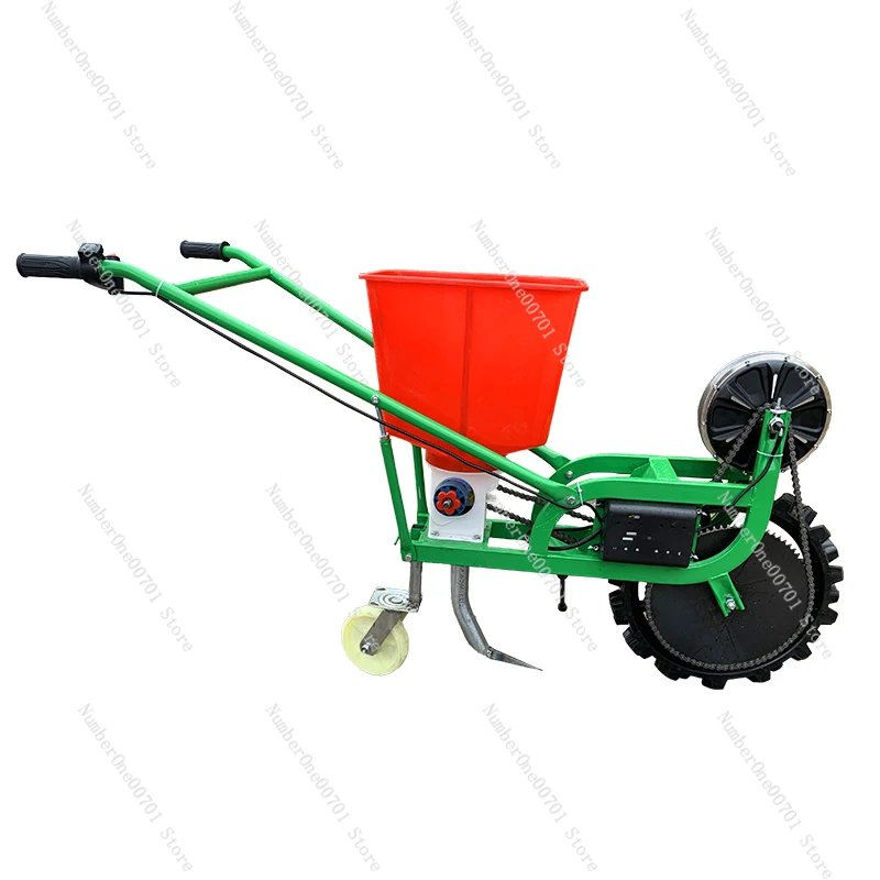 Electric Seeder Fertilizer Distributor NewCornPeanut Soybean Wheat Multi-Functional Integrated Sowing and Fertilization Artifact