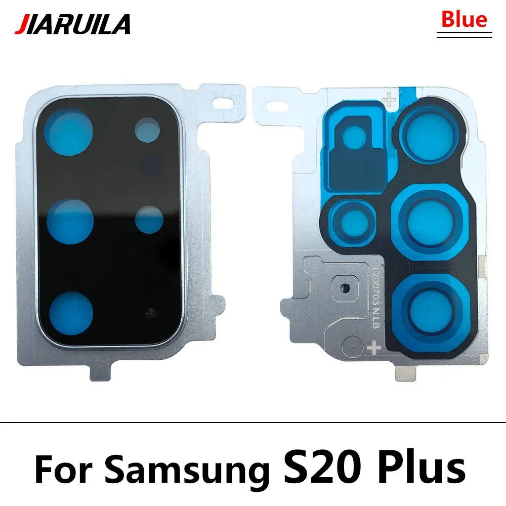 Neue Für Samsung S20 Ultra S20 Fe S20 Plus S20 Reparatur Ersetzen Zurück Kamera Glas Objektiv Abdeckung mit Rahmen Halter ersatz Teil – Detail 9