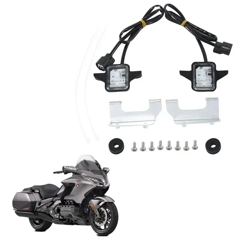 

For Honda Gold Wing GL1800 GL 1800 2018-2020 2019 Accessories Motorcycle Front Tour Part LED Illuminated Entry Light