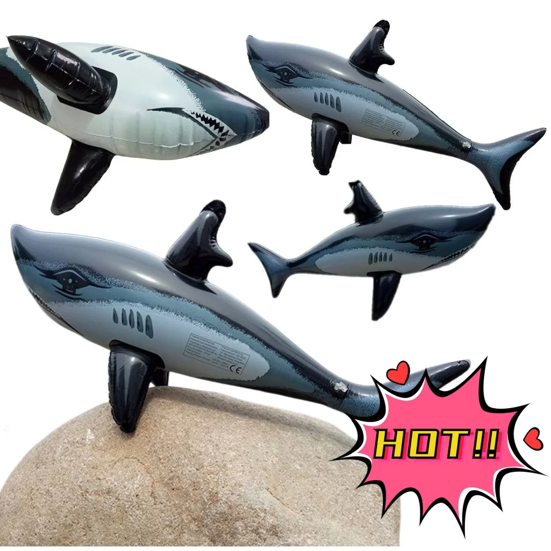 Floating Shark Water Swimming Pool Float Whale Fish Animals Toys Kids Adults Inflatable Float Toy Pool Accessories