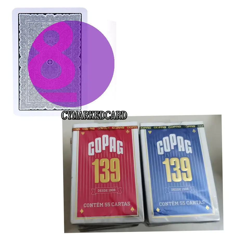 マーク付きトランプ-赤外線コンタクトレンズ用-copag-139-アンチポーカーチート-面白いゲーム-プラスチックデッキ