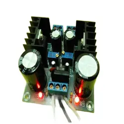 Fused LM317 + LM337 / Negative Dual   Adjustable Power Supply Board