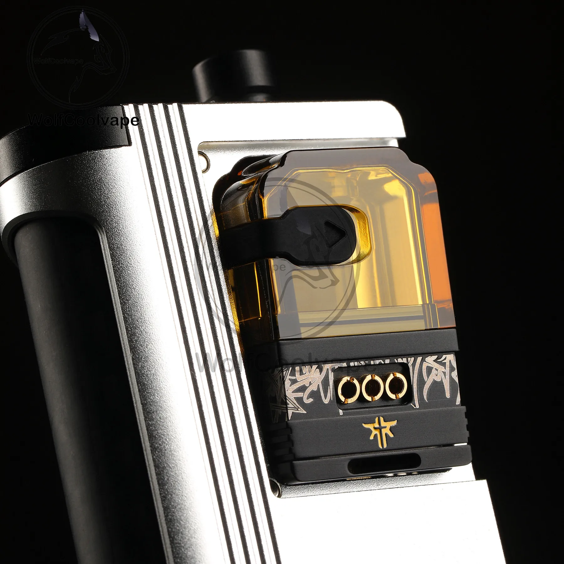 Wolfcoolvape Requiem Boro RBA Thunder Cloud X Tank 6ml الفضة El Mono Vapeador دبابيس الهواء 1.0 2.0 3.0 4.0 مللي متر Vape قابلة لإعادة البناء #3