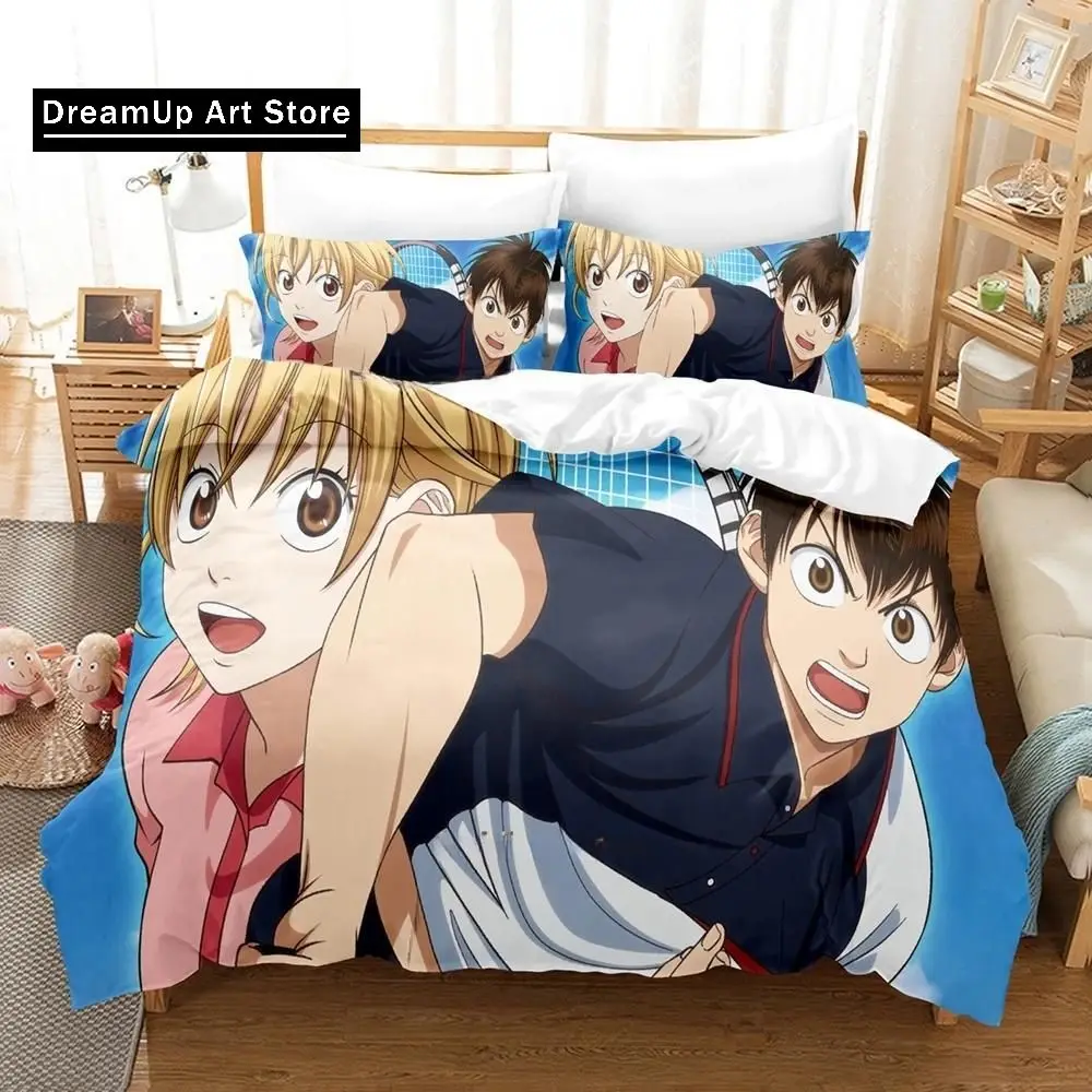 3D Print Anime Baby Steps Bedding Set Boys Girls Single Twin Queen Full Size Duvet Cover Pillowcase Bed Adult Bedroom