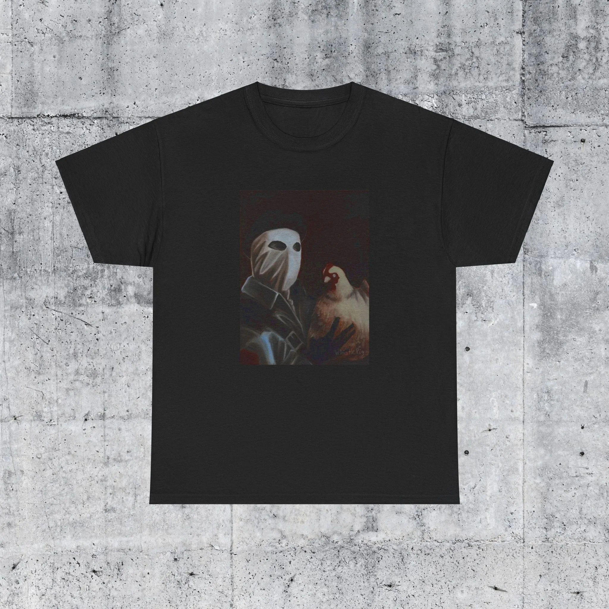 

CS2 Chicken Terrorist Game Fashion Trend Graphic Printing Summer Luxury Brand Cotton Men's and Women's T-Shirts Short