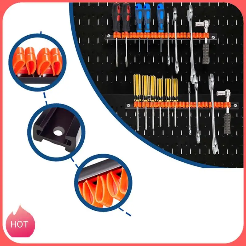 

HOT-5PCS Screwdriver Organizer Holder Wall Mounted Screwdriver Wrench Plier Rack Organizer Tool Hardware Tool Display Hanger