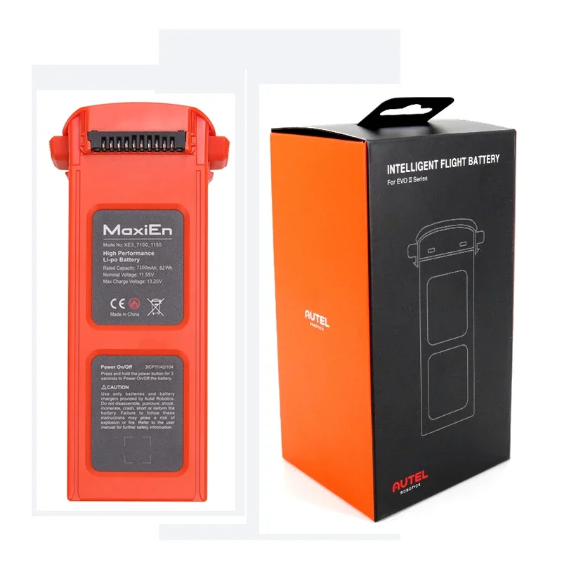 EVO II Drone Battery Accessories 7100mAh Li-Po Charging Batteries For 2  2/Pro/Dual Autel  2 in Stock now