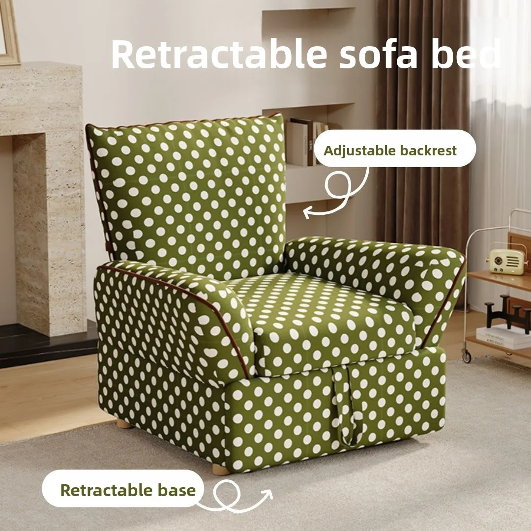 Single small apartment that can sleep for a long time, multi-functional foldable retractable sofa bed, integrated dual-purpose