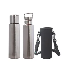 820ML Large Capacity Thermos Cup/Insulated Kettle,Double Layer Pure Titanium Vacuum Flasks,Drinkware,Outdoor Sports Water Bottle