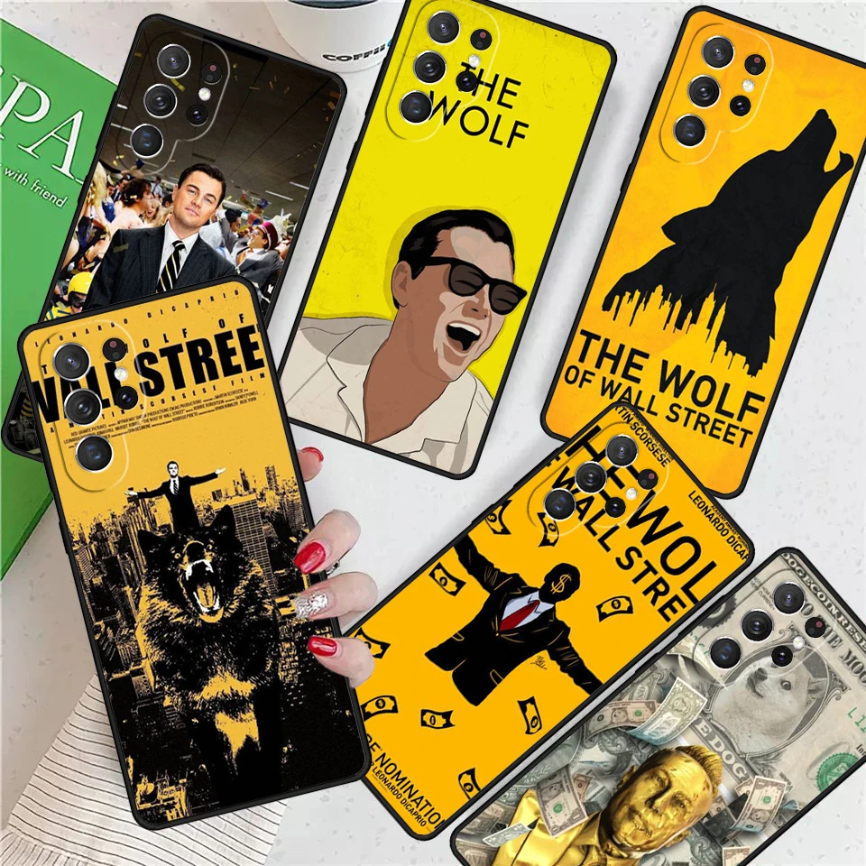 The Wolf of Wall Street Movie For Samsung Galaxy S24 Ultra S21 S22 S8 S9 S10 5G Note 10 20 Plus FE S23 Phone case Cover Coque