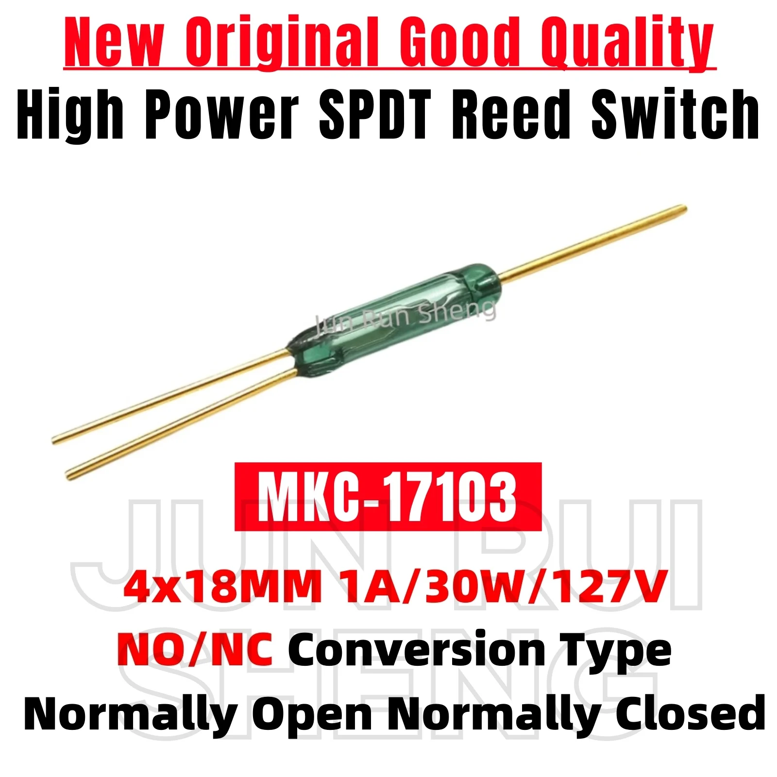 Original High Power Reed Schalter Magnetische Sensor MKC-27103 5*28 MM MKC27103 Normalerweise Offen/Geschlossen NO/NC MKC-17103 4*18 MM MKC17103 – Detail 2