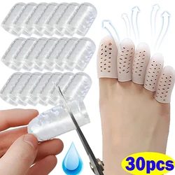 Silicone Toe Caps Anti-Friction Breathable Toe Protector Prevents Blisters Protective Separation of Feet Wearing Protector