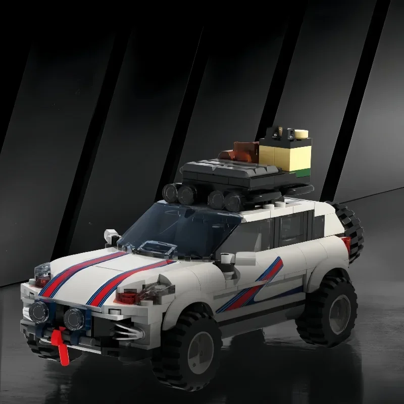 

406 шт., городские строительные блоки для внедорожников, модель автомобиля для внедорожников, набор кирпичей STEM, строительный блок, подарок на день рождения для мальчиков, украшение стола