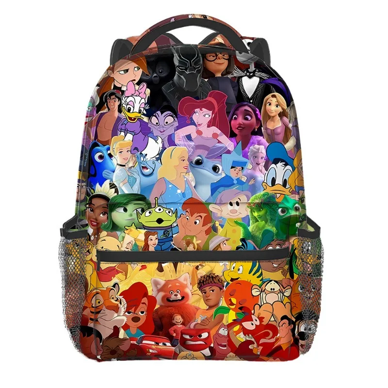 Disney Inside Out 2 Backpacks Anime Joy Sadness Large Capacity Fashion Shoulders Bags Kids Students Boys Girls School Bags Gift