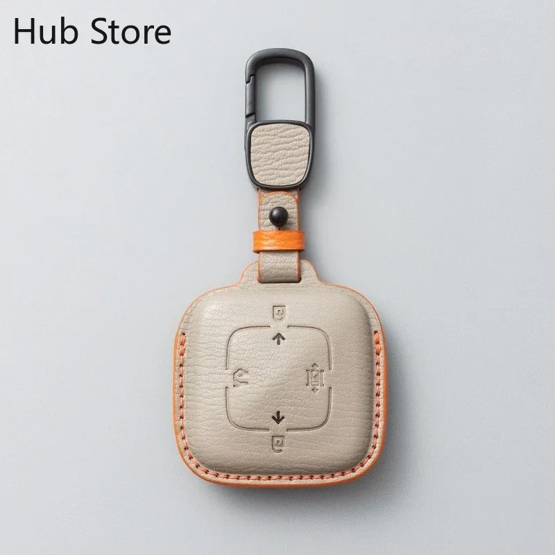 High end leather special key set For Zeekr 9X 001 7X 007 X /MIX/007GT Car remote control modification shell key chain
