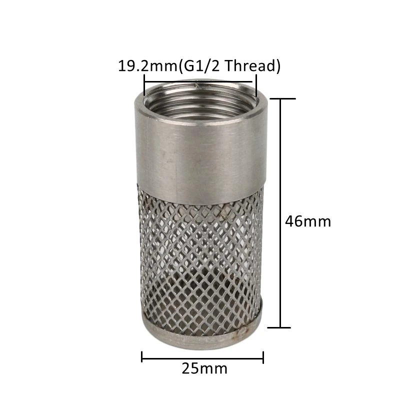 6~20mm Hose Filter Stainless Steel Mesh Strainer Garden Irrigation Car Washing Filter Aquarium Water Pump Filtering Fittings