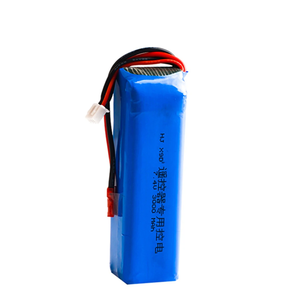 7.4V 3000mAh upgrade Lipo Battery for Frsky Taranis X9D Plus Transmitter Toy Accessories 2S 7.4V Rechargeable Battery