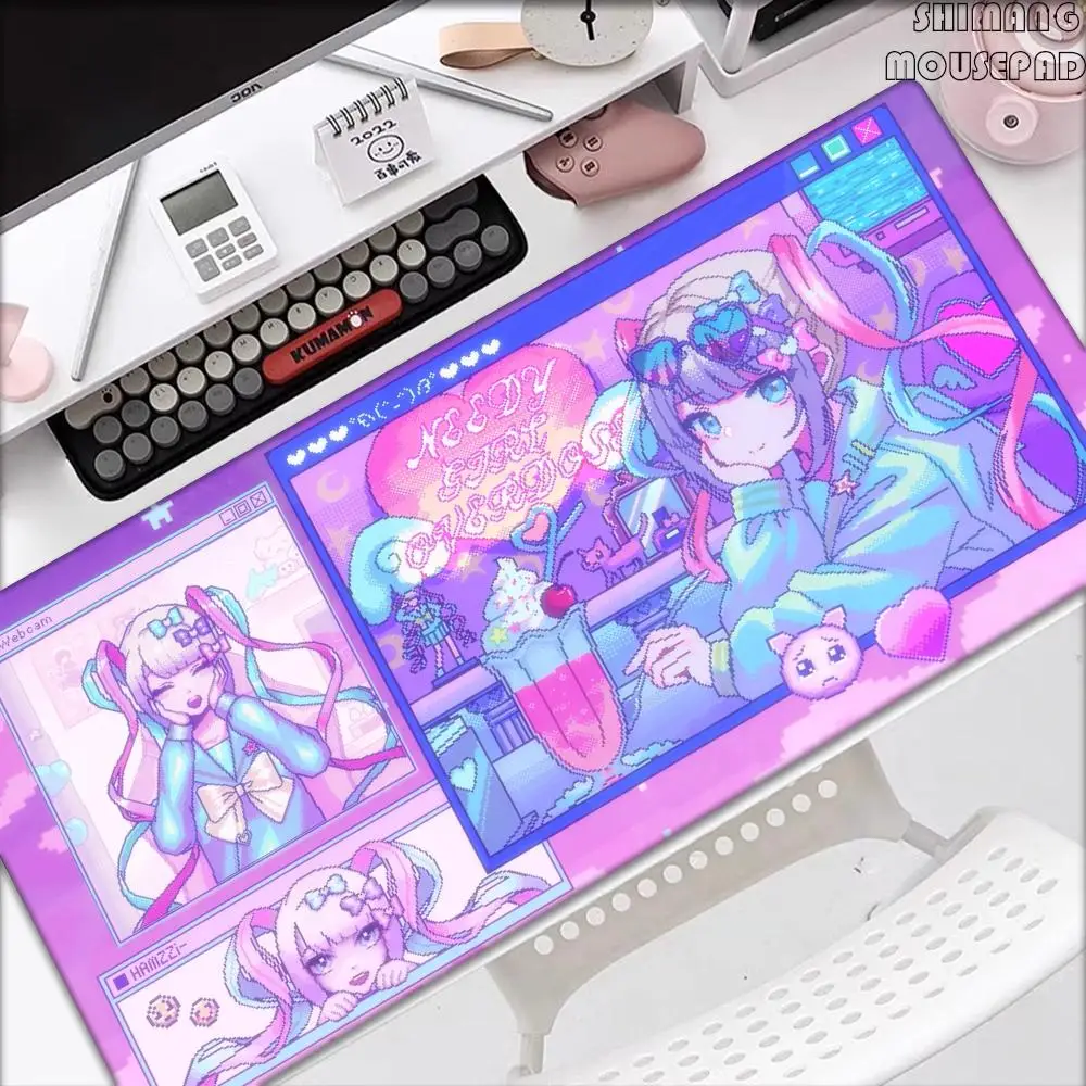 

Needy Streamer Overload Ame OMGkawaiiAngel KAngel Needy Girl Overdose Mouse pad Gaming XXL Mousepad Keyboard Carpet Desktop Mat