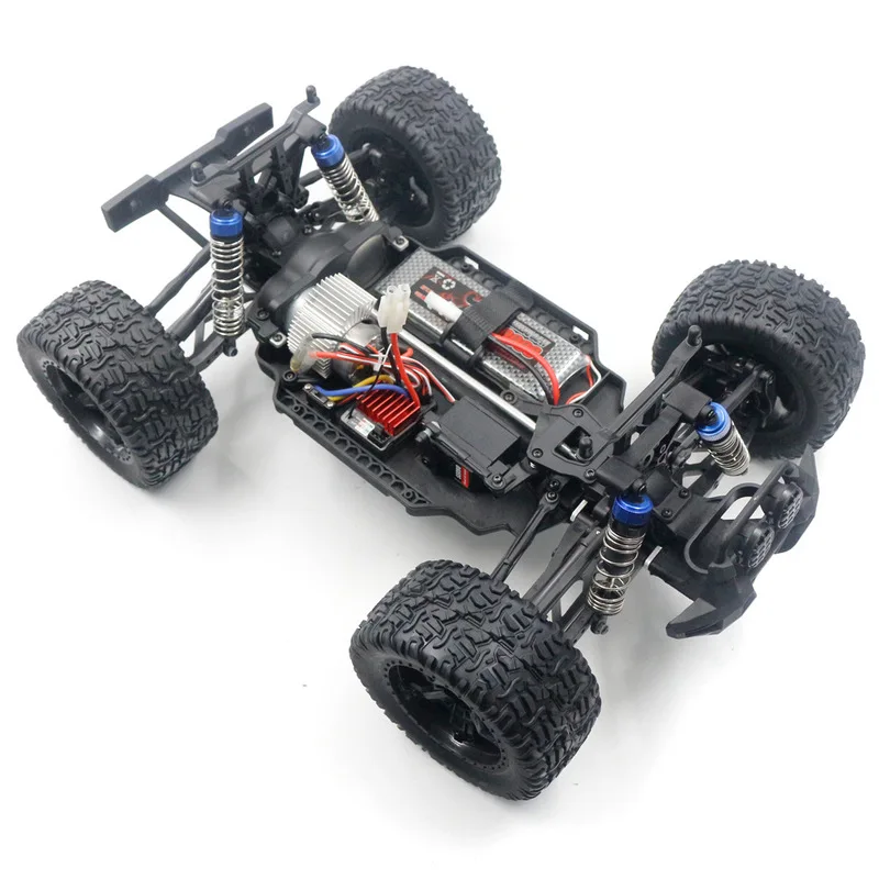 سيارة ريمو 1:10 4WD بدون فرش عالية السرعة RC 50 كم/ساعة وجهاز تحكم عن بعد على الطرق الوعرة شاحنة لجميع التضاريس هدية للأولاد